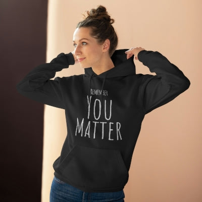 Remember YOU Matter Unisex Heavy Blend™ Hooded Sweatshirt WHT